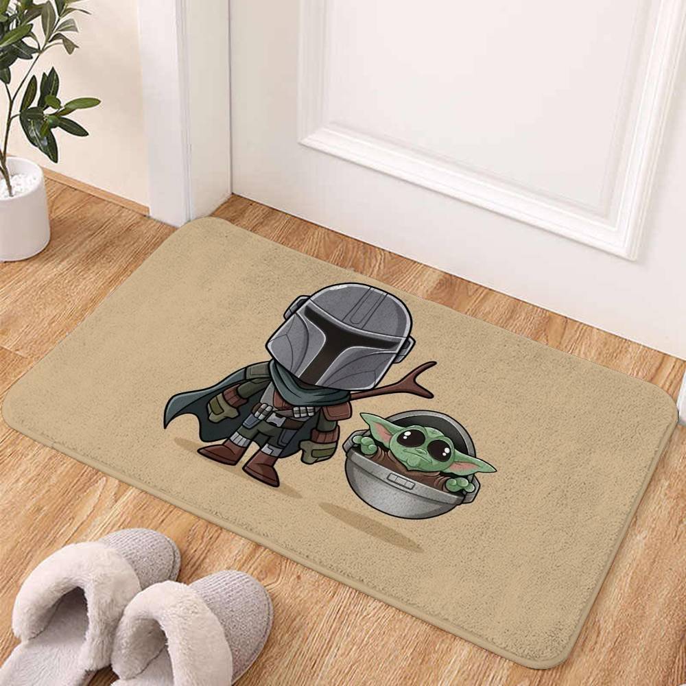 Baby Yoda Nursery - Beast-Kingdoms-Baby-Yoda Grogu Carpet Bathroom Anti-slip Mat