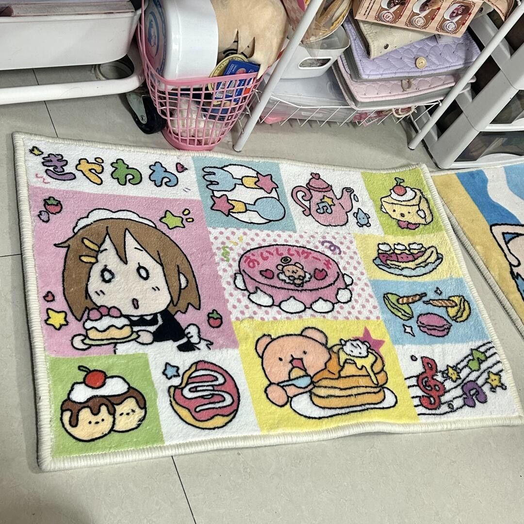 Baby Nursery Rug - VIKAMA Cartoon Pattern Bathroom Mat, Water-Absorbing