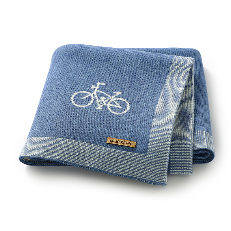 Baby Nursery Rug - Newborn Baby Blankets Ultra-Soft Reversible Knit