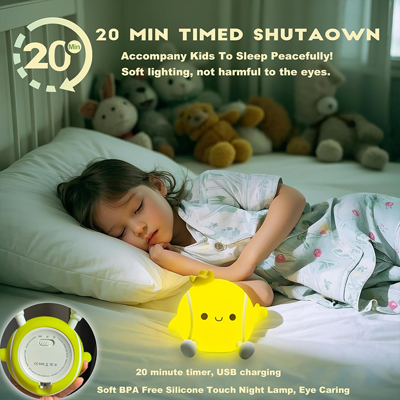 Cute Tennis Night Light Silico - Baby Nursery Table Lamp ulasan dan harga