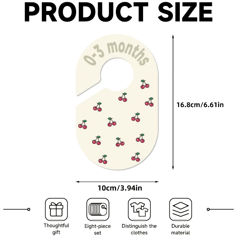 8pcs Baby Closet Dividers Nurs - Baby Nursery Wardrobe ulasan dan harga