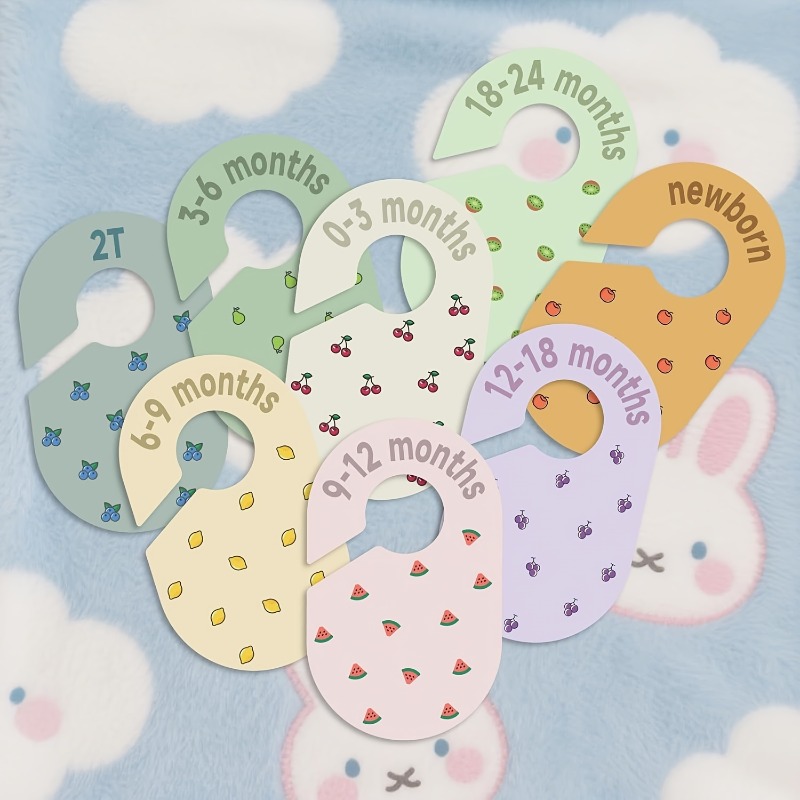 8pcs Baby Closet Dividers Nurs - Baby Nursery Wardrobe ulasan dan harga