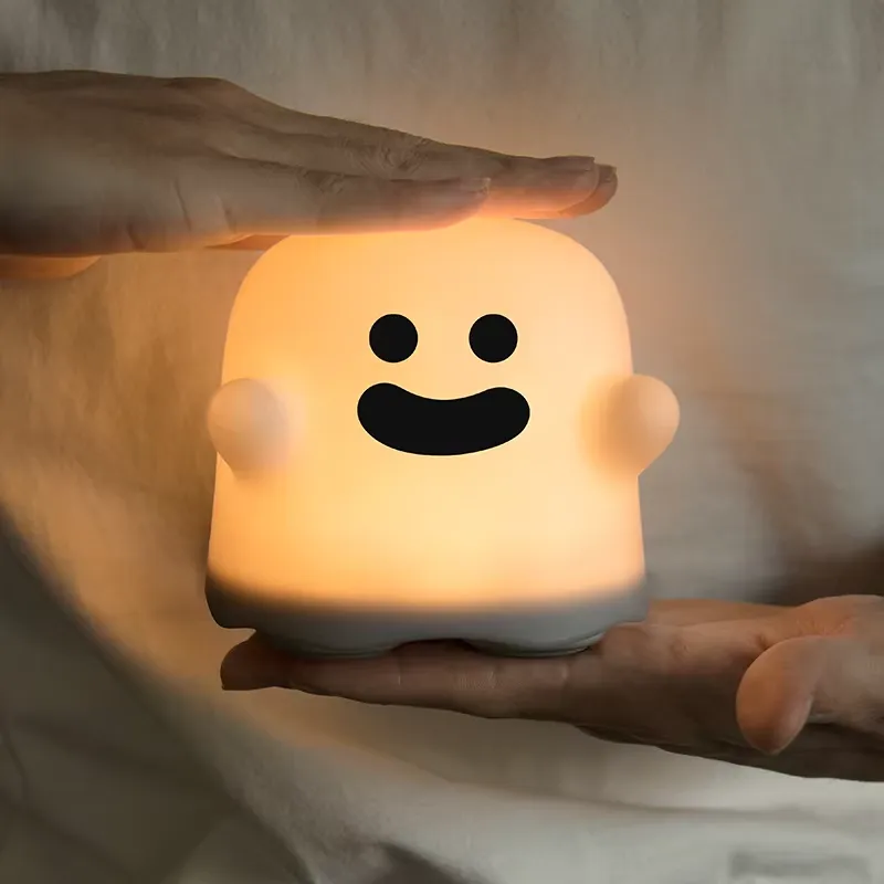 Creative Cute Ghost Night Ligh - Baby Nursery Table Lamp ulasan dan harga