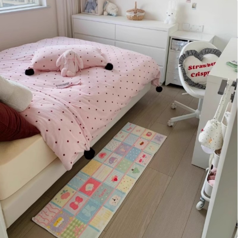 VIKAMA Outdoor Bedside Rug Car - Baby Nursery Rug ulasan dan harga