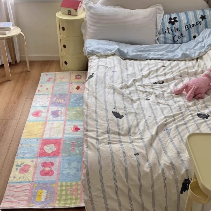 VIKAMA Outdoor Bedside Rug Car - Baby Nursery Rug ulasan dan harga