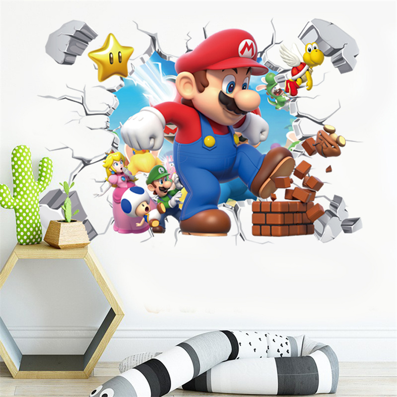 3D Cartoon Anime Game Characte - Baby Nursery Labels ulasan dan harga
