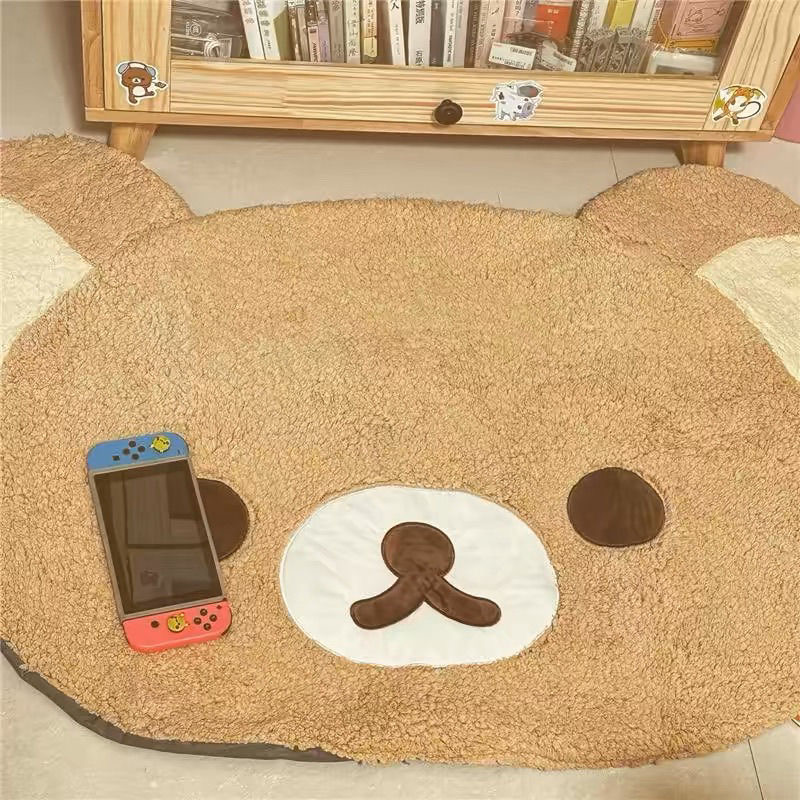 Cartoon Rilakkumas Plush Rug K - Baby Nursery Rug ulasan dan harga