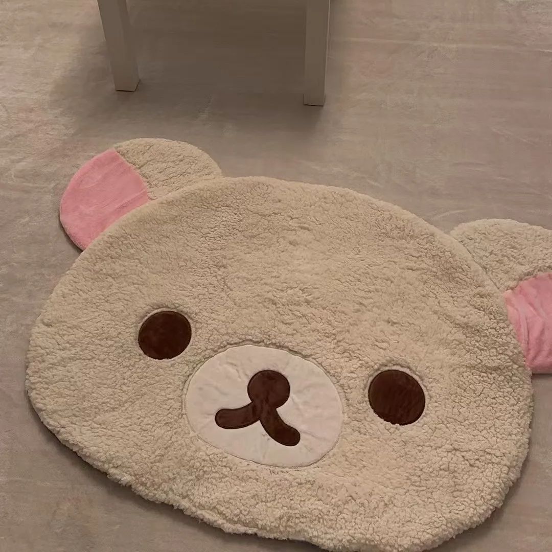 Cartoon Rilakkumas Plush Rug K - Baby Nursery Rug ulasan dan harga