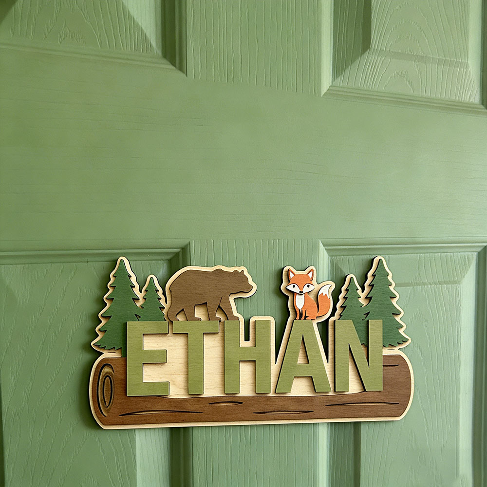 Woodland Forest Animal Persona - Baby Nursery Baby ulasan dan harga