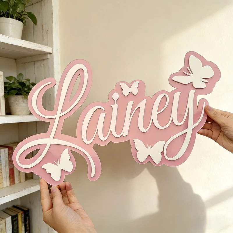 Personalized Baby Name Plaque, - Baby Nursery Baby ulasan dan harga