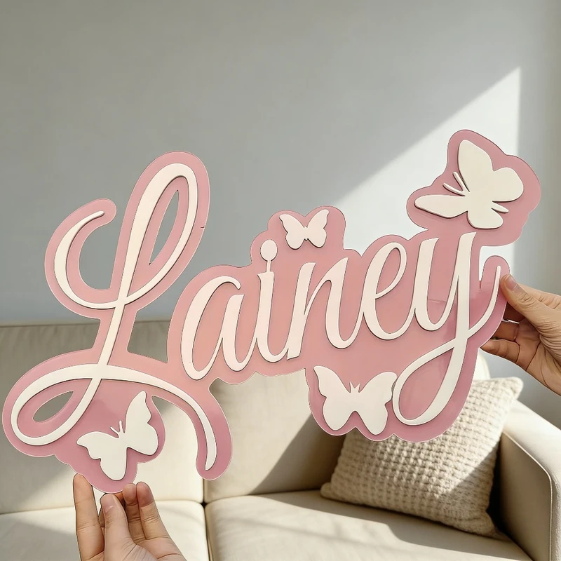 Personalized Baby Name Plaque, - Baby Nursery Baby ulasan dan harga