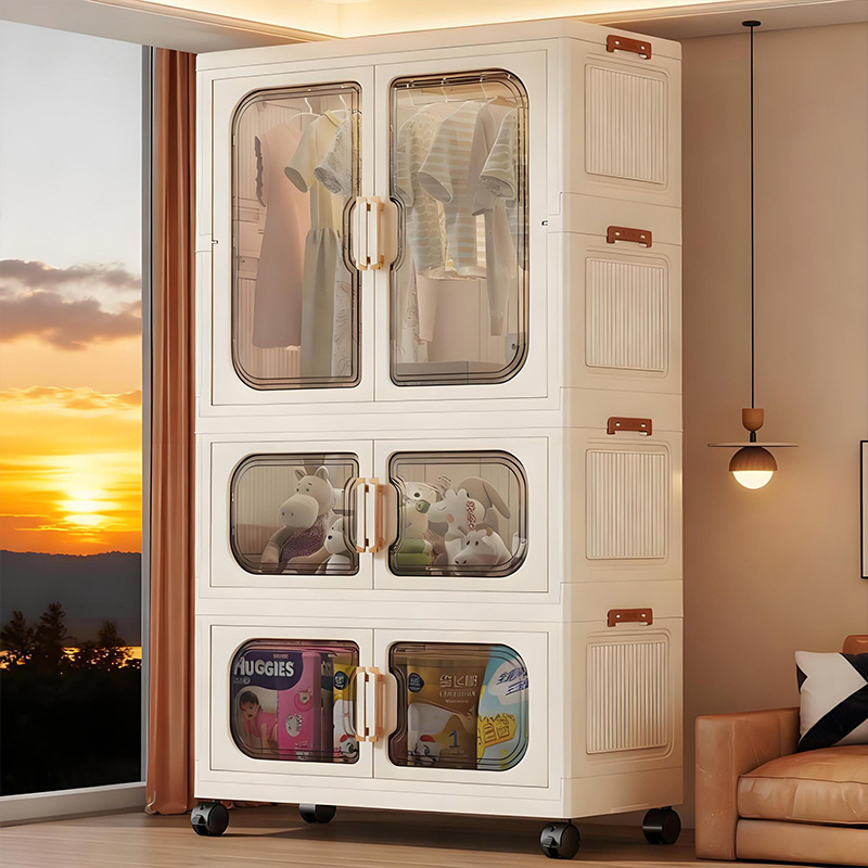 No-Install Foldable Baby Wardr - Baby Nursery Wardrobe ulasan dan harga