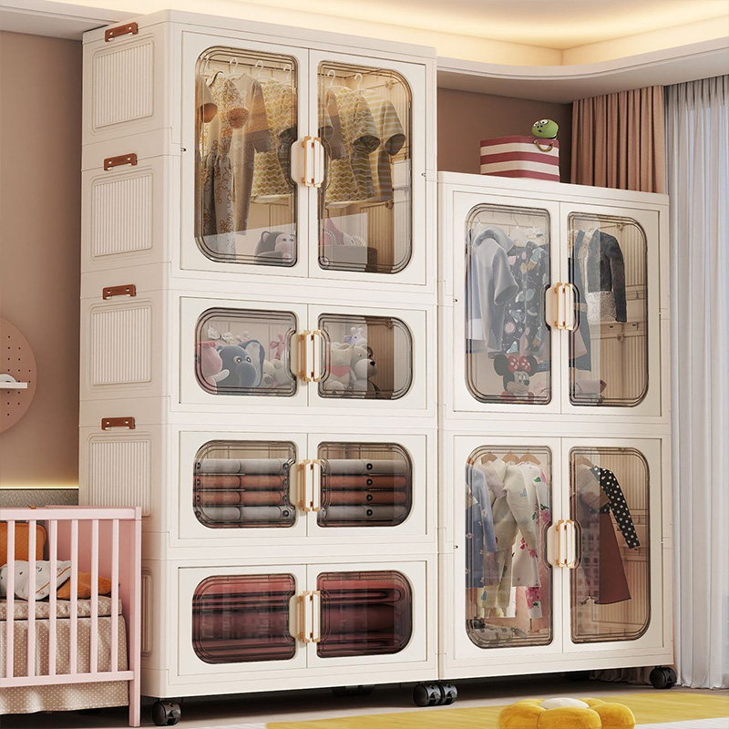 No-Install Foldable Baby Wardr - Baby Nursery Wardrobe ulasan dan harga