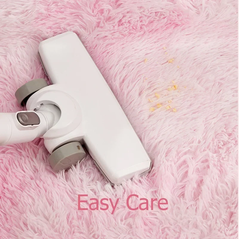 Pink Kids Carpet For Girls Bed - Soft Rug Nursery ulasan dan harga