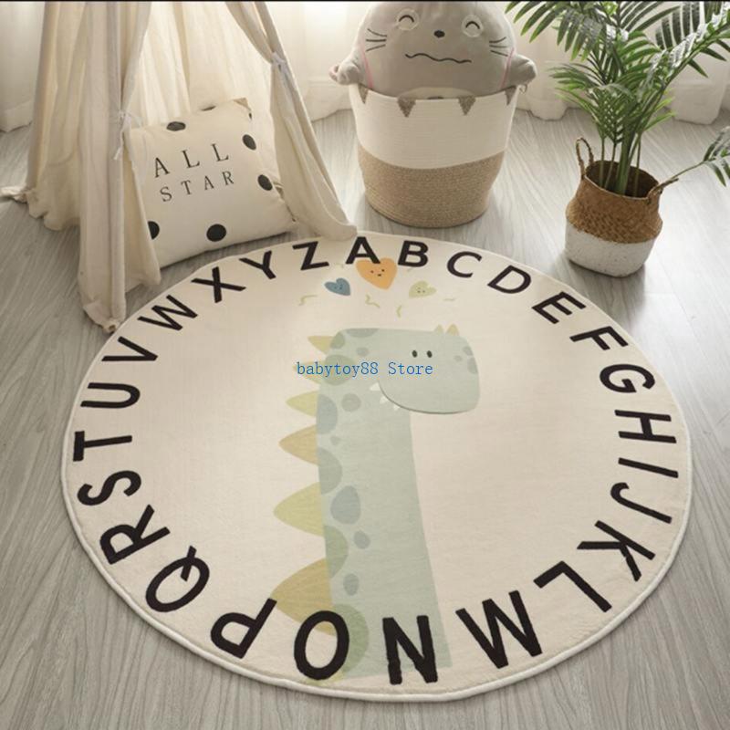 Y4UD Cartoon Animal Print Baby - Baby Nursery Rug ulasan dan harga