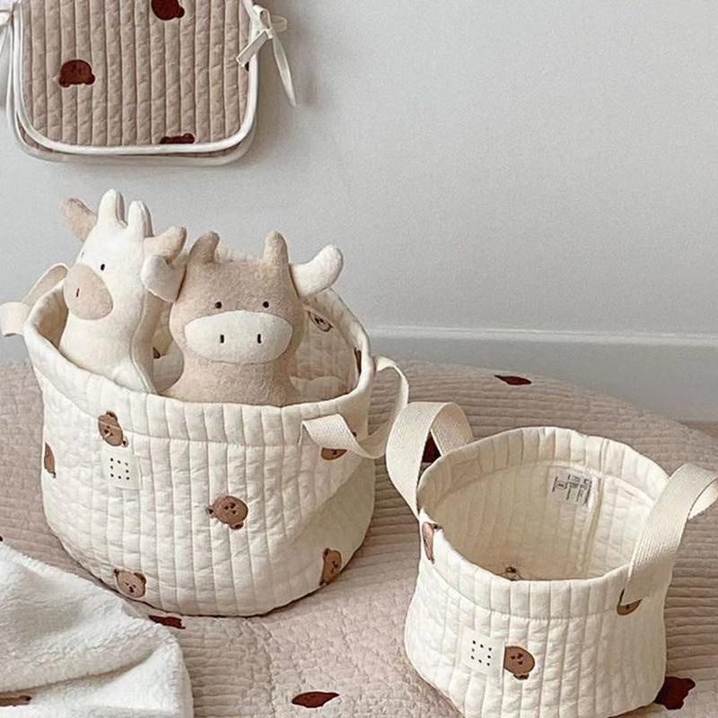Cute Bear Embroidery Diaper Ba - Baby Nursery Wardrobe ulasan dan harga