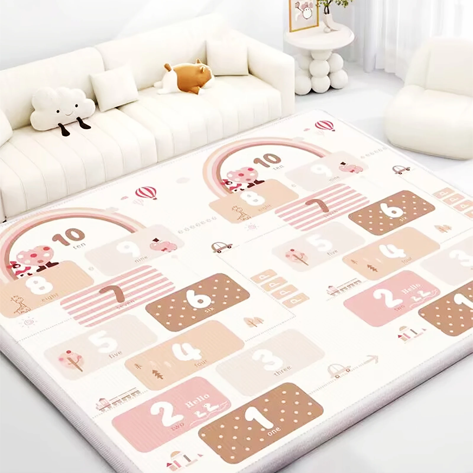 Thicken 1/0.5cm Children's Pat - Soft Rug Nursery ulasan dan harga
