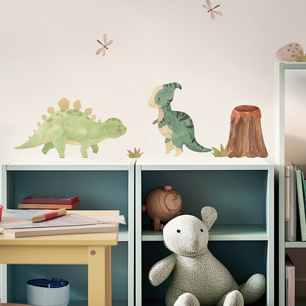 Dinosaur Wall Decals, Dino Alp - Baby Nursery Decor Boy ulasan dan harga