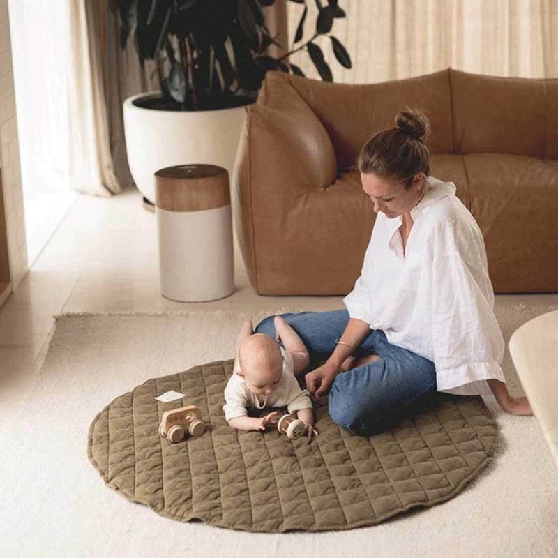 115cm Play Mat Lattice Baby Ma - Soft Rug Nursery ulasan dan harga