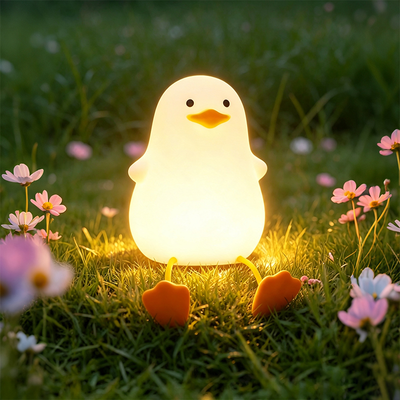 LED Animal Night Light Cute Du - Baby Nursery Table Lamp ulasan dan harga