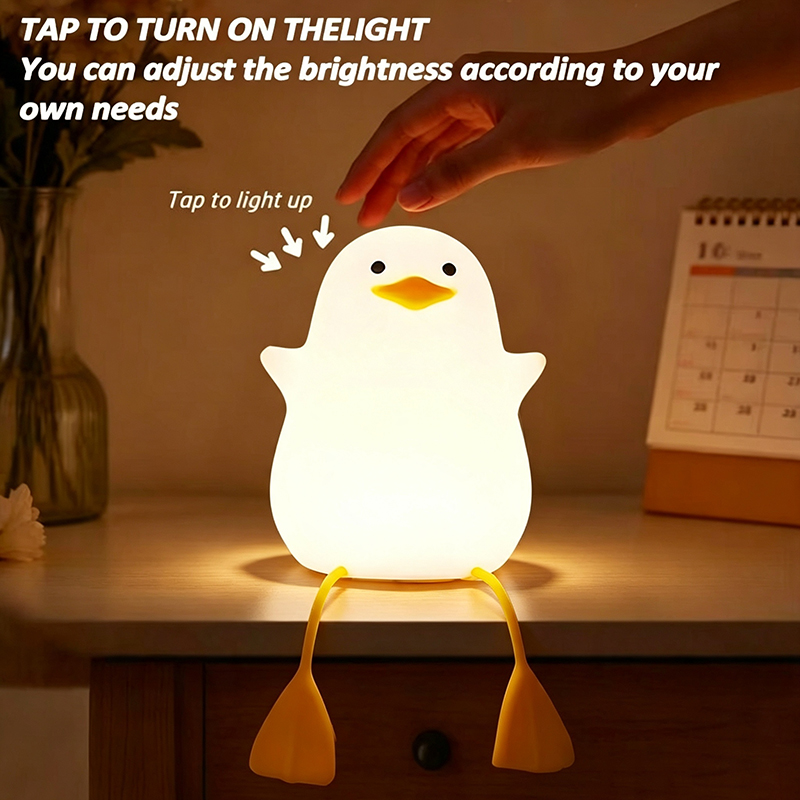LED Animal Night Light Cute Du - Baby Nursery Table Lamp ulasan dan harga
