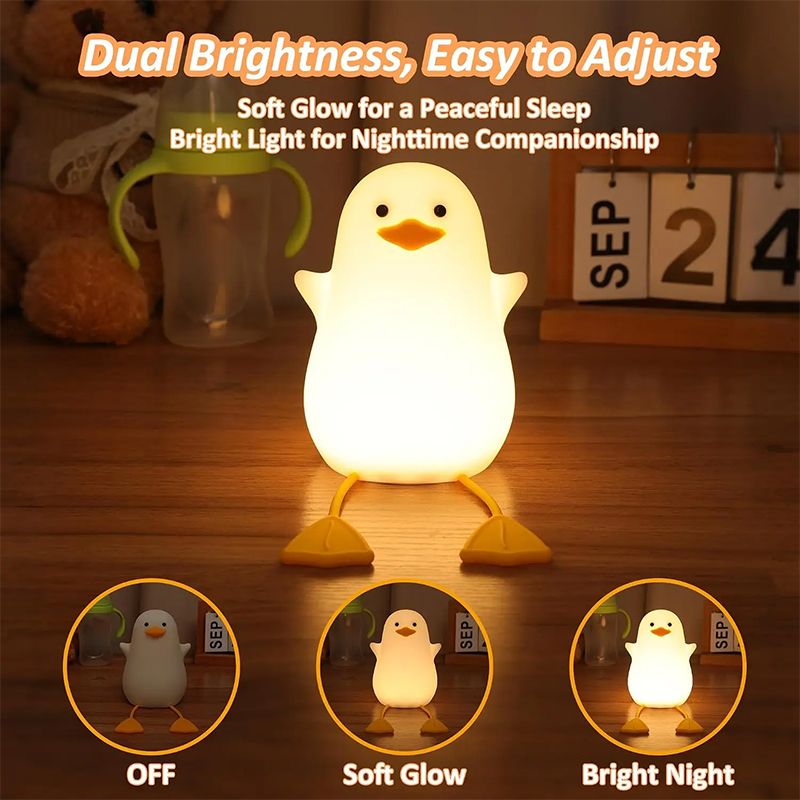 LED Animal Night Light Cute Du - Baby Nursery Table Lamp ulasan dan harga