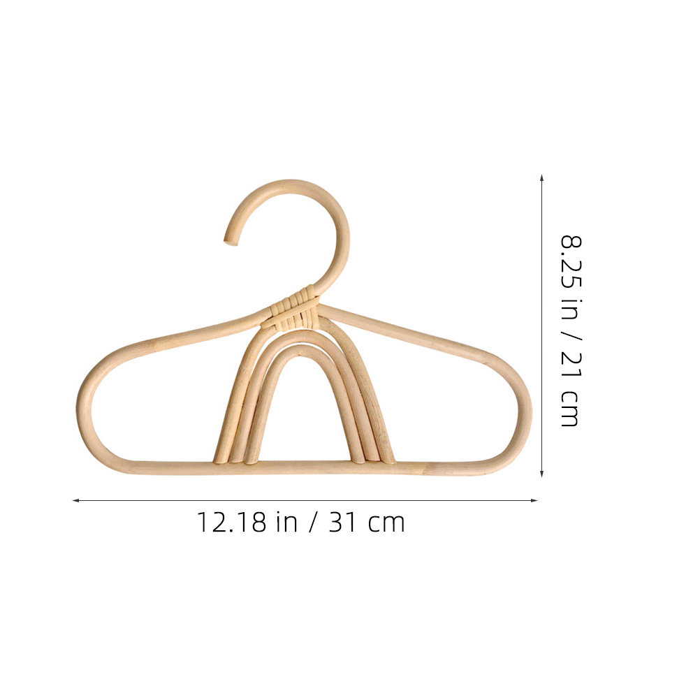 Rattan Baby Clothes Hanger Lig - Baby Nursery Wardrobe ulasan dan harga