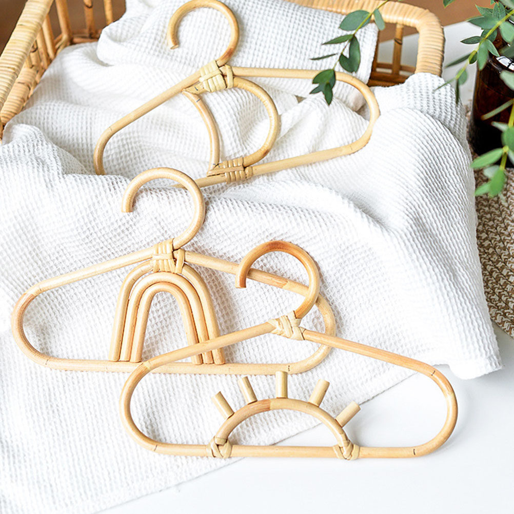 Rattan Baby Clothes Hanger Lig - Baby Nursery Wardrobe ulasan dan harga
