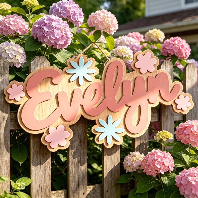 Personalized Floral Themed Nam - Baby Nursery Baby ulasan dan harga