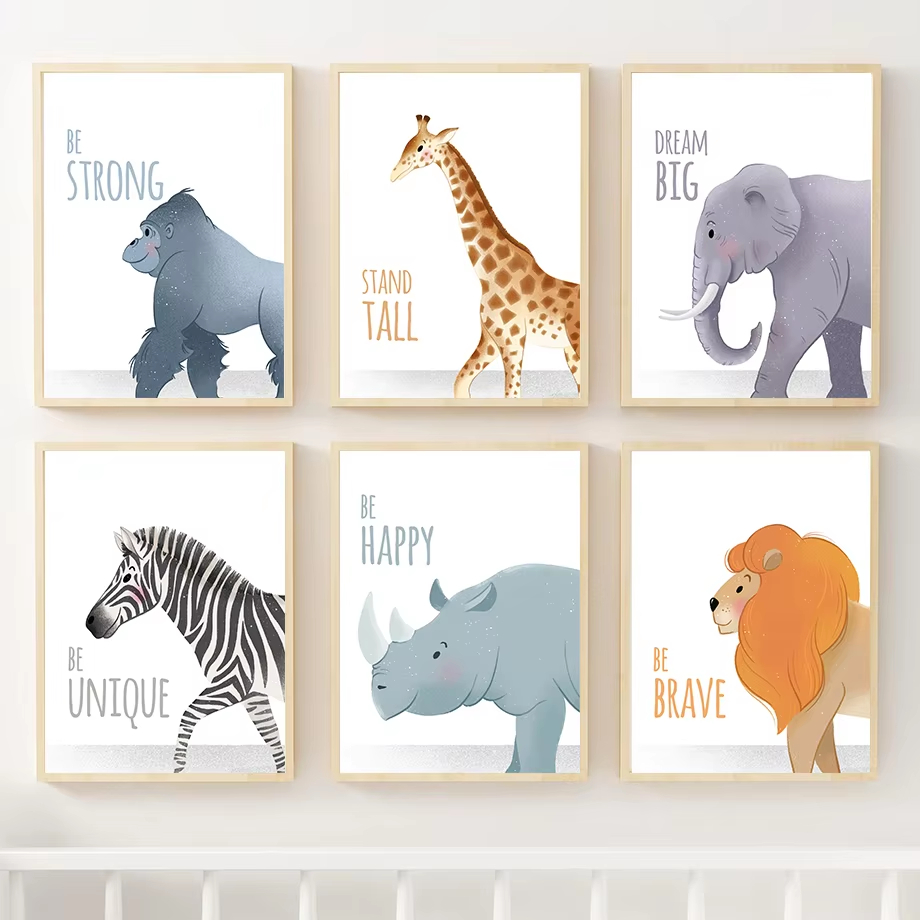 Inspirational quotes Nursery W - Baby Nursery Giraffe ulasan dan harga
