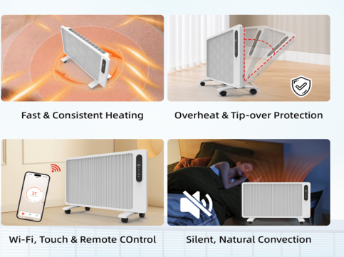 Quiet Radiant Graphene Electri - Baby Nursery Baby ulasan dan harga
