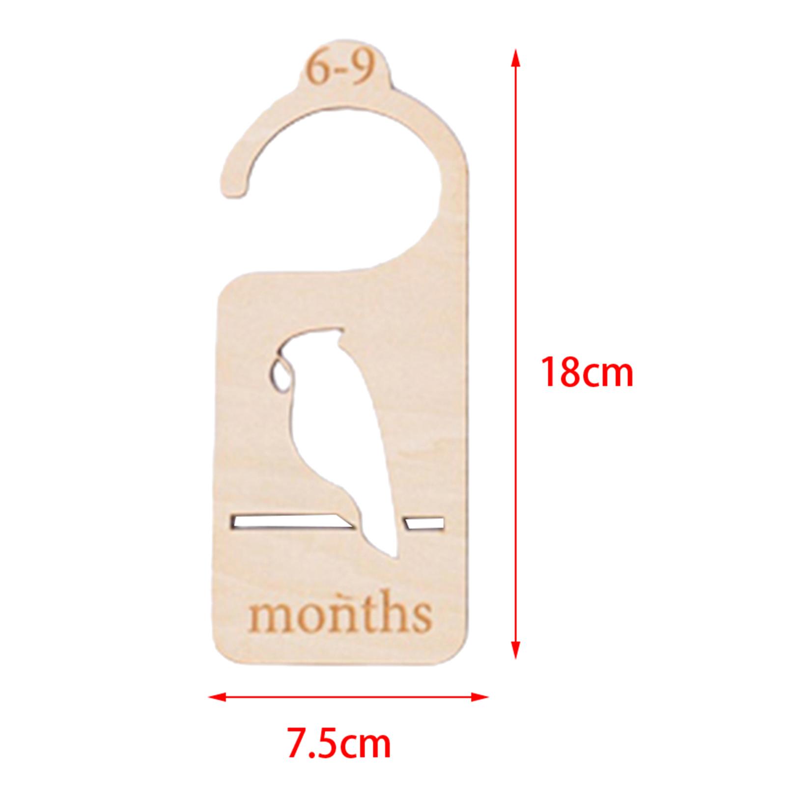 4x 8x Wooden Baby Closet Divid - Baby Nursery Wardrobe ulasan dan harga