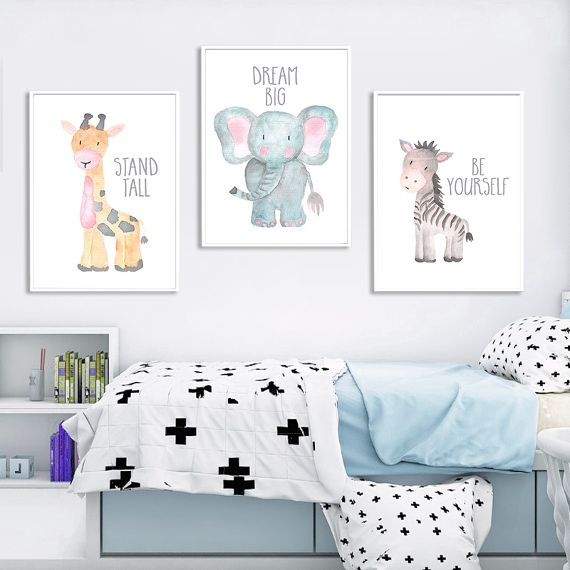 Baby Animal Lion Elephant Gira - Baby Nursery Giraffe ulasan dan harga